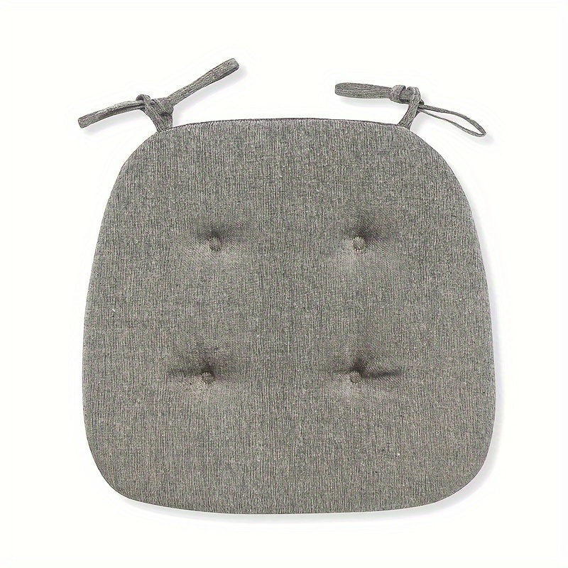 1pc, Anti-slip Solid Color Chair Cushion - Universal Dining Chair Pad For Home - Comfortable Seat Cushion