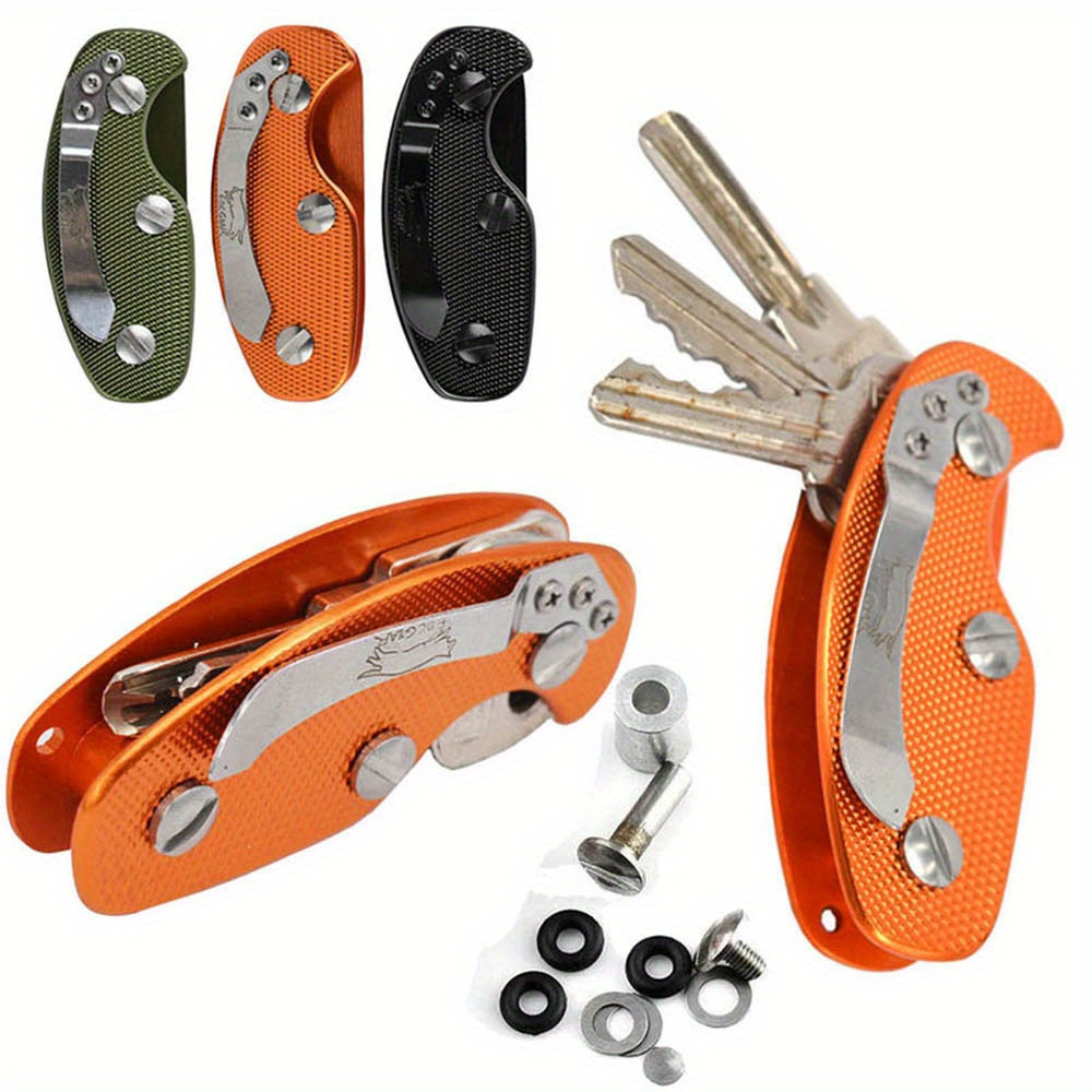 

Portable Key Holder For Men, Fashion Pendant For Bag Case, Edc Pocket Key Organizer For Men