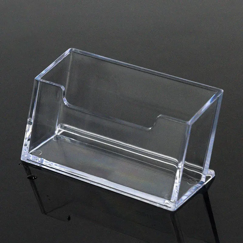 card display case for desk PATHER Trading Cabinet watch shows Wholesale Single Layer Transparent Desktop