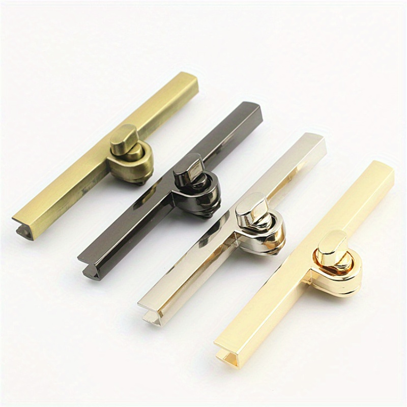 

1pc Bag Alloy Locks Twist Button For Diy Handbag, Bag , Bag Accessories Diy Making