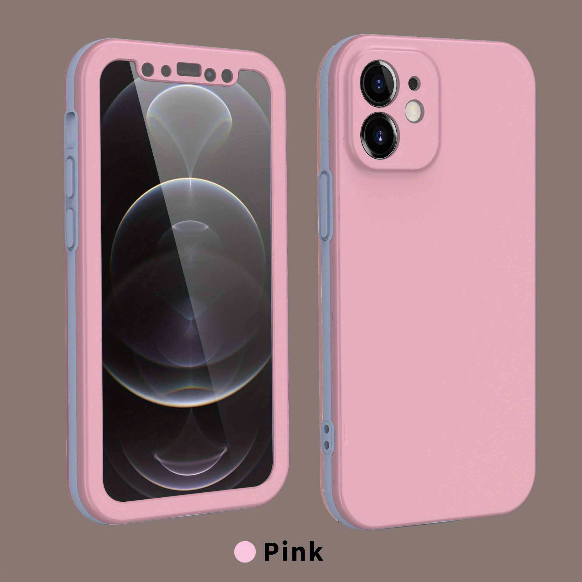 

360 Full Coverage Phone Case Bundle With Front & Back Protection, Soft Tpu Material With Hard Pc Shell - No Fingerprints, Super Quality Oil Resistance For Iphone X/xs/xs Max To Iphone 15 Pro Max