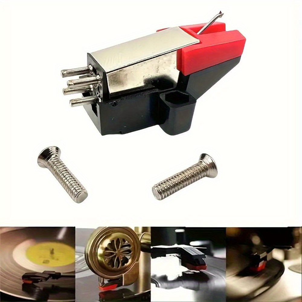 Dynamic Magnetic Phonograph Turntable Cartridge With * Stylus And  Piezoelectric Pickup For Record Player Update And Replacement