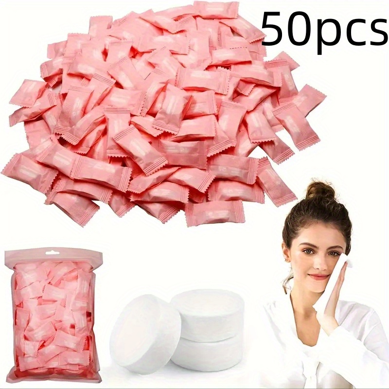 

50pcs - Disposable Towels - Hypoallergenic, Portable & Reusable For , Camping &