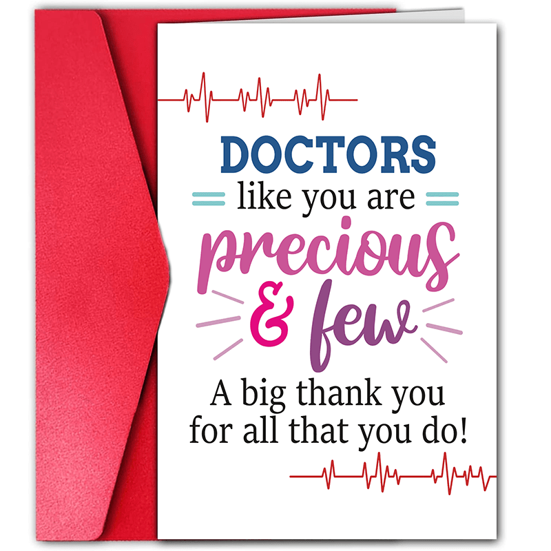 

1pc Doctor Thank You Card Doctor's Day Card Doctor Card Doctor Cards Doctor Appreciation Card Doctors Day Card