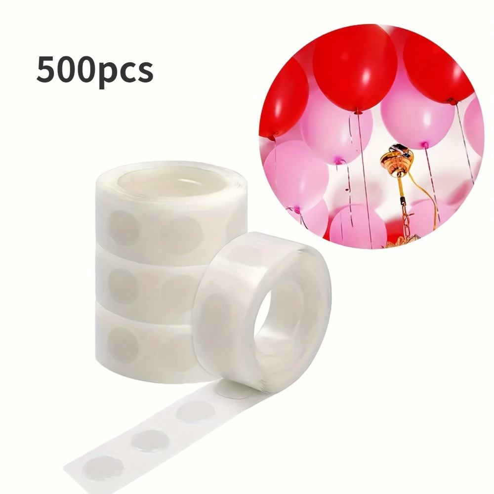 

500pcs Easy-peel Double-sided Adhesive Dots - Crafts & Wedding Decor, Removable &