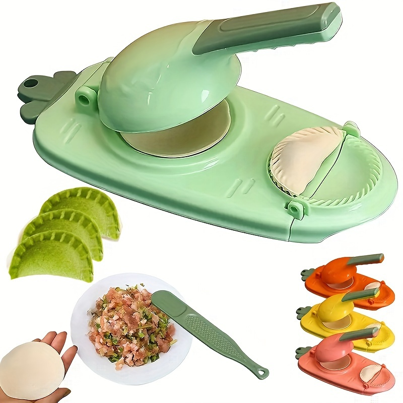 

2023 Easy-to-use Manual 2-in-1 Dumpling Maker - Perfect For Home Cooking, Safe & Multifunctional Kitchen Tool