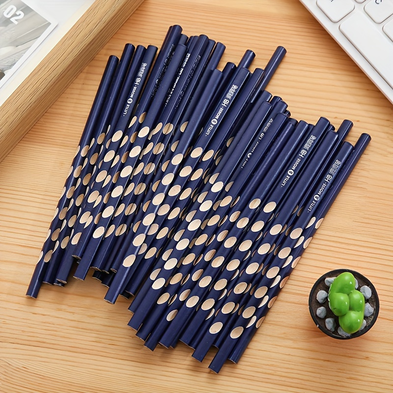 

10-pack Triangular Grip Hb Pencils For Drawing And Sketching - Ideal For School & Office Use