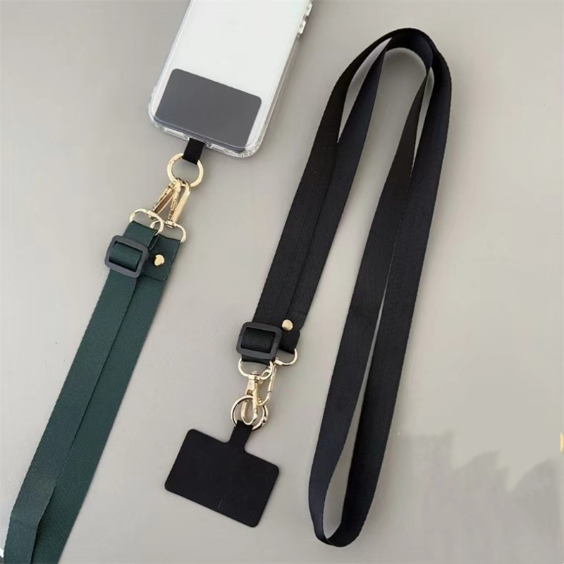 

1pc Universal Adjustable Crossbody Phone Lanyard Strap Neckband Mobile Phone Rope Neck Straps Cell Phone Case Anti-lost Lanyards