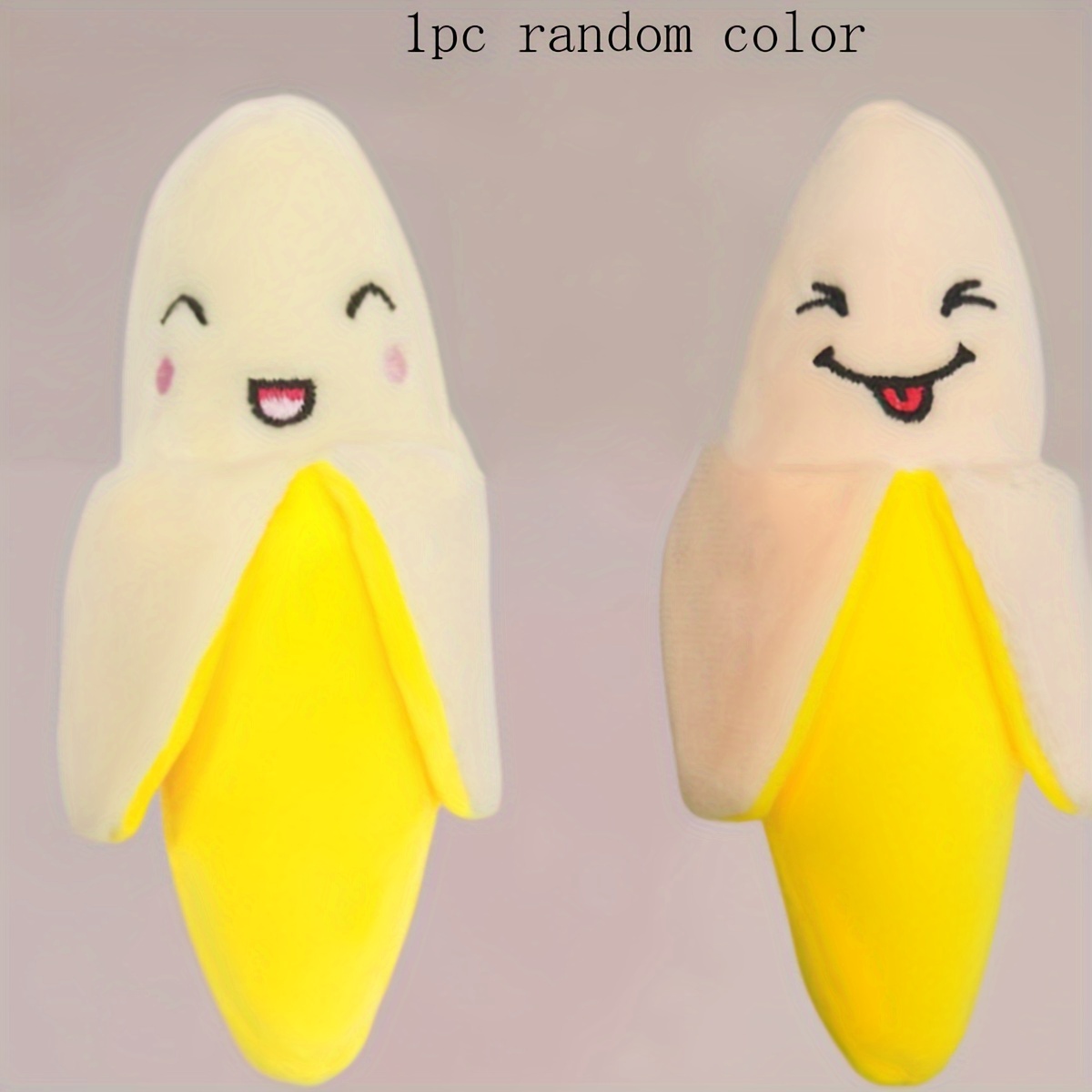 Squeaky Plush Banana shaped Dog Chew Toy Breeds Durable - Temu