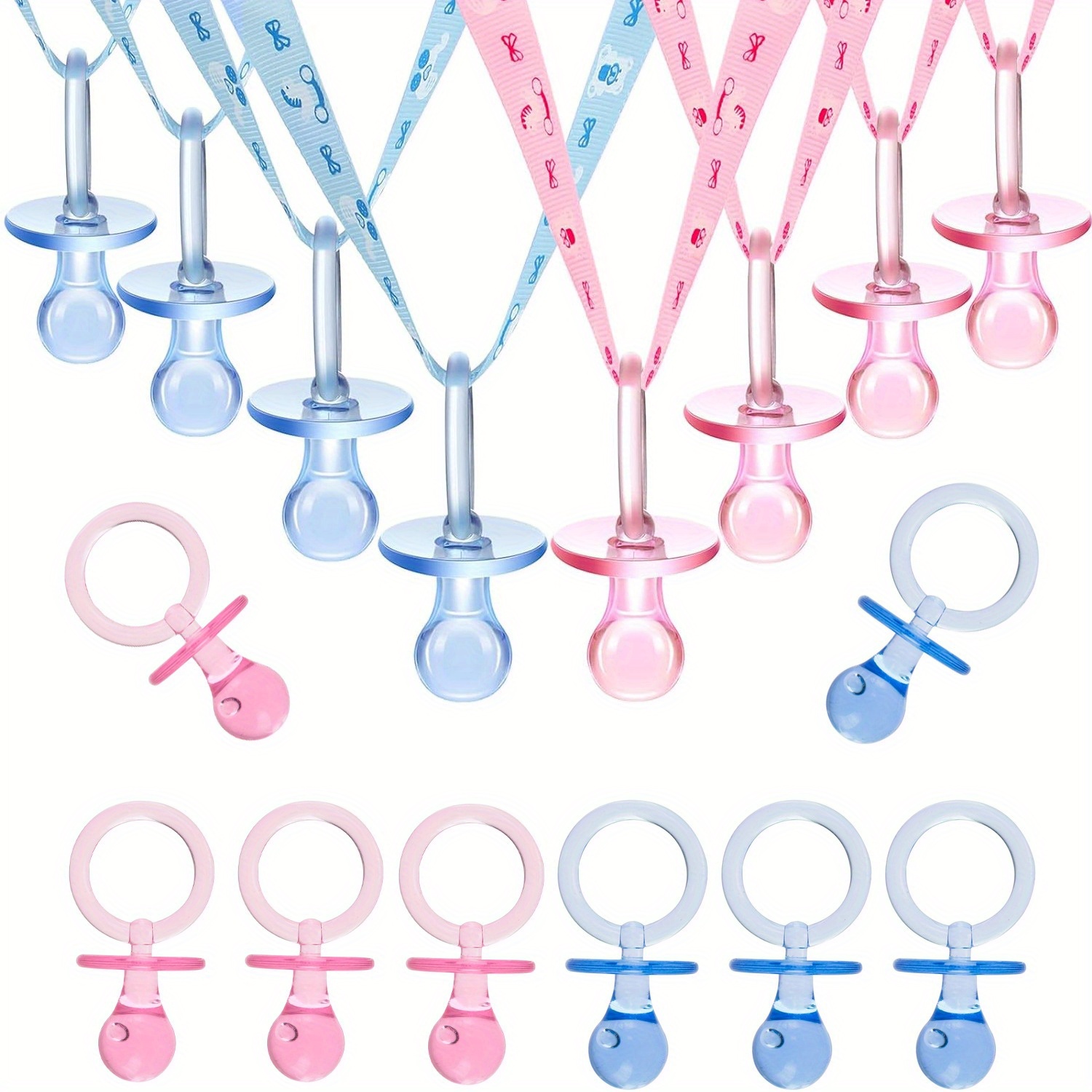 

Cute Shower Party Favors, Table Scatter Decorations, Party Charms For Gender Reveal & Celebrations
