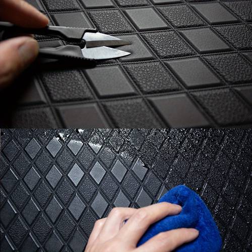For Ford For Territory 2019-2021 Three Layer PVC Stereo Full Cover Anti-Slip Pets Trunk Mats