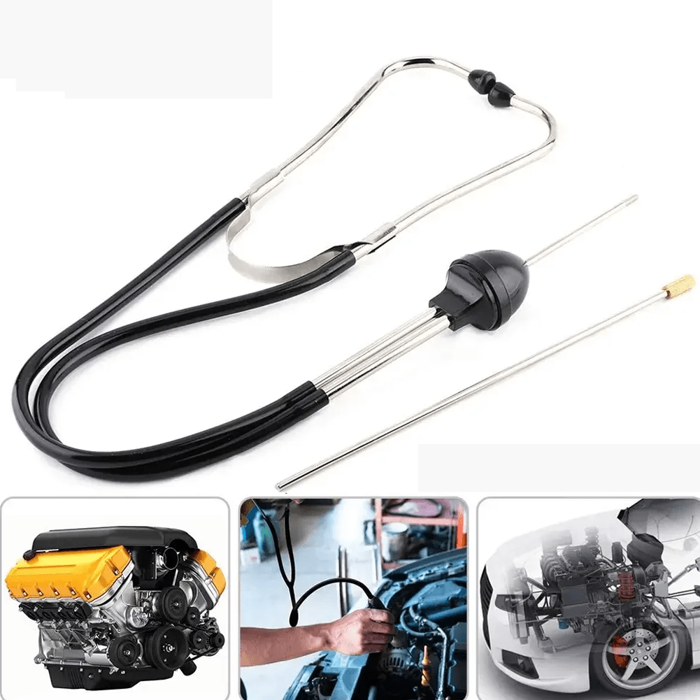 

Automotive Engine Cylinder Stethoscope, Mechanical Noise Tester Tool For Car Maintenance, Diagnostic Cylinder Hearing Metal Probe – Single Pack