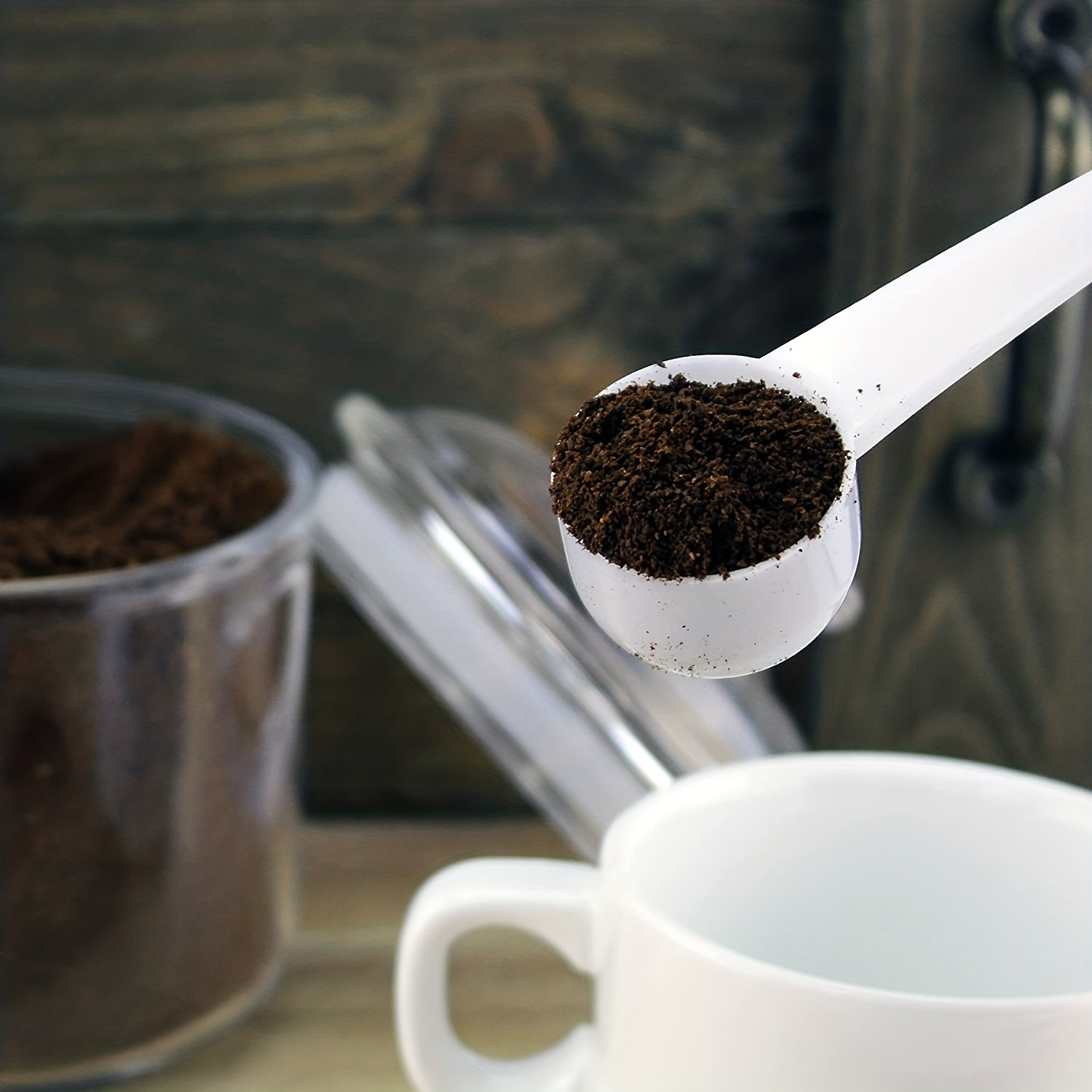Lot De 3 Cuillères Doseuses Café En Inox - 25ml (7g) - Pour Thé, Cappuccino, Pâtisserie - Design Ergonomique