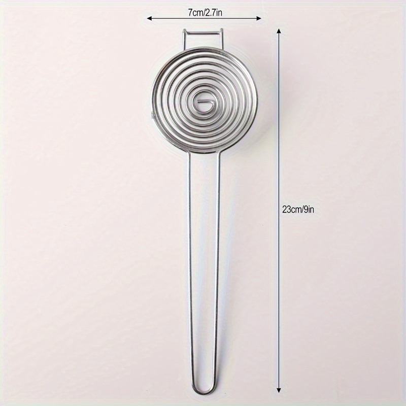 1 separador de huevos de acero inoxidable premium - Separa fácilmente las claras y las yemas para resultados de horneado perfectos - Gadget de cocina esencial para cocineros caseros y chefs profesionales