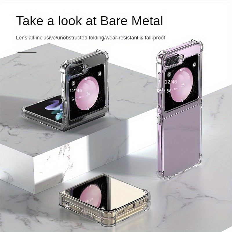 

Clear Case For Samsung Galaxy Z Flip 5 Folding Phone Case Tpu Phone Case