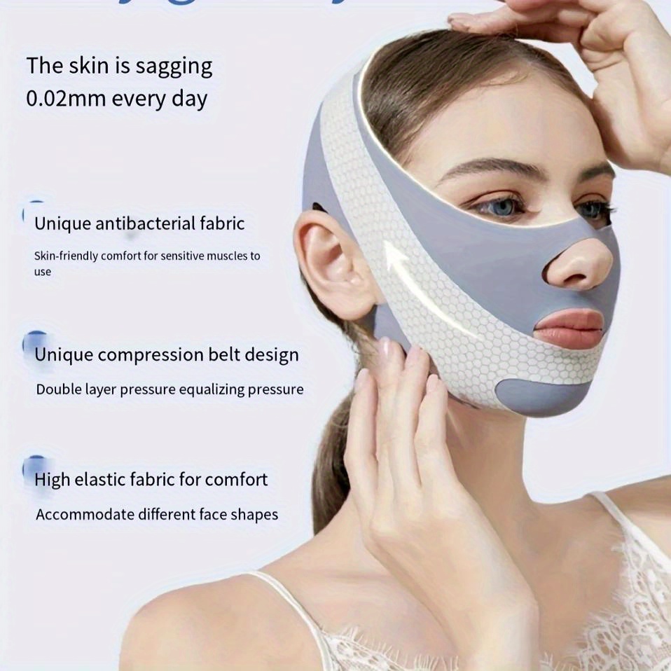 

V-line Face Shaping Strap - Slimming & Lifting Bandage, Age-defying Facial Massager, Double Chin Reducer, Hypoallergenic Skin Care Tool