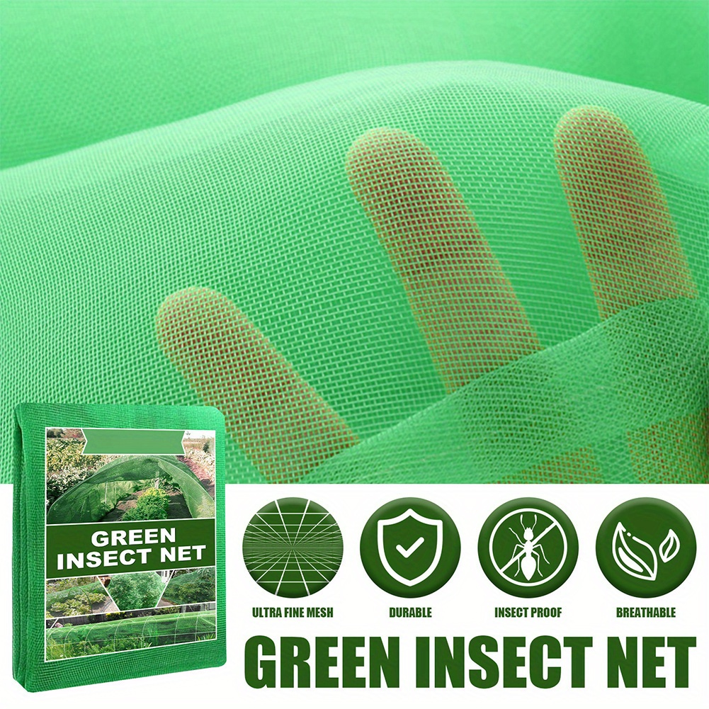 

1pack 78.74x196.85inch Garden Vegetable Insect Anti Bird Net, Vegetable Protection Fine Mesh Mosquito Netting Crop, For Fruit Care Cover Plantgarden