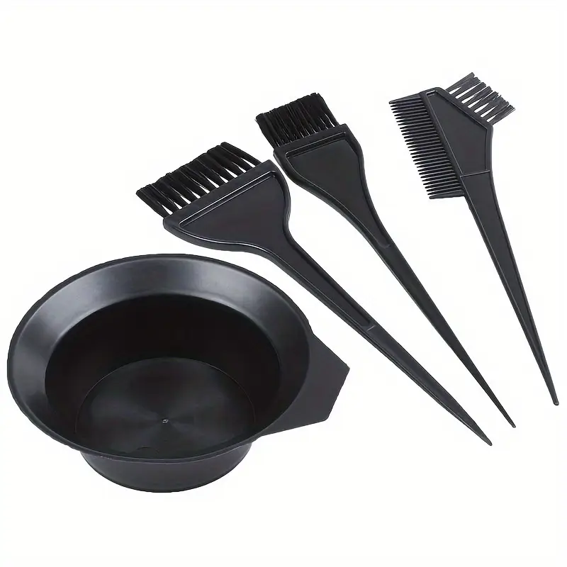 complete hair dye kit comb brush mixing bowl hair dye and styling tools for normal hair types Product details 0