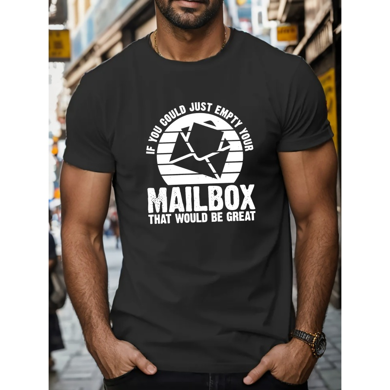 

Mail Box Men's Short Sleeve T-shirt Summer T-shirt Top