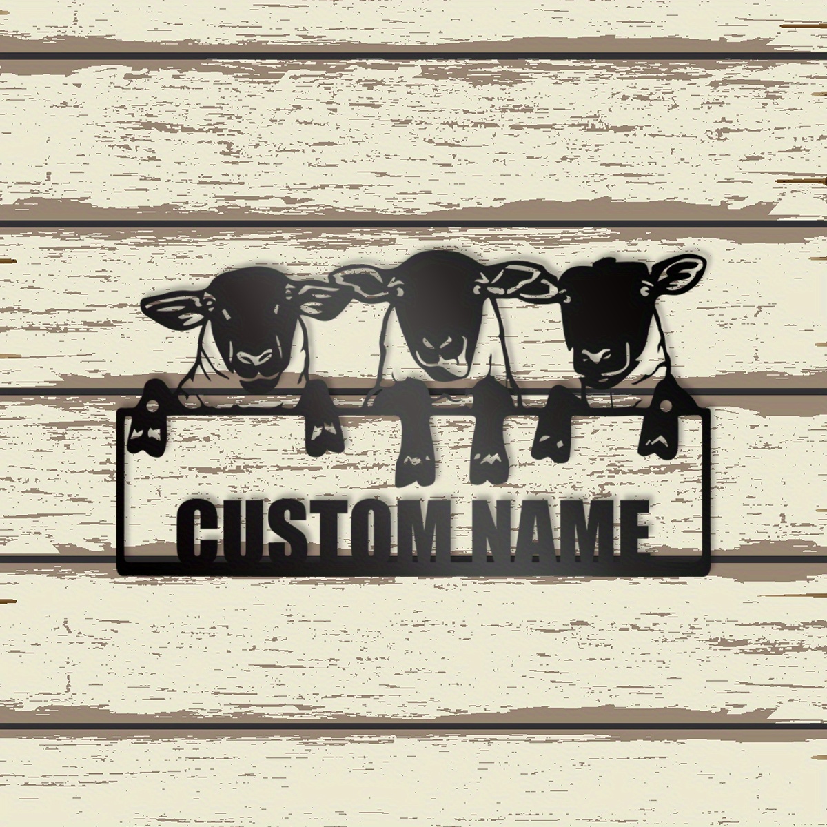 

1pc Sheep Metal Sign, Custom Personalized Goat Farm Sign, Funny Lamb Sign, Goat Sheep Metal Wall Art, Metal Goat Farmhouse Decor, Farmer Gift