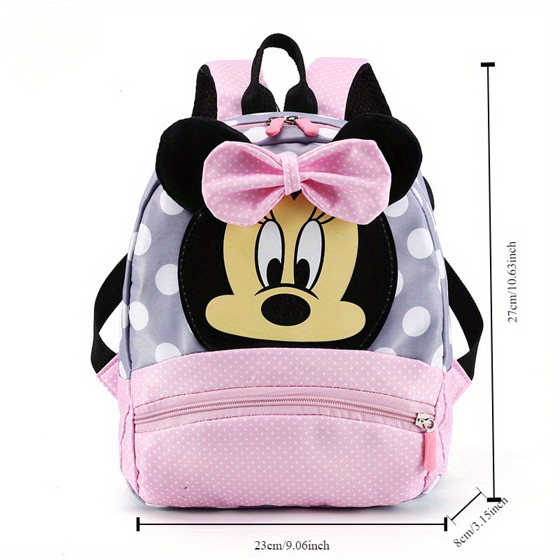 

1pc Cartoon Backpack For Women, Mickey Mouse Lovely Schoolbag, Kawaii Daily Use Backpack