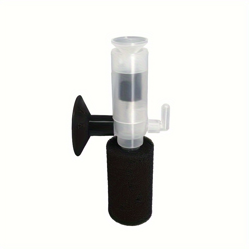1pc Mini Aquarium Waterfall Filter - Compact Plastic Fish Filter With Transparent Diffuser, Ideal For A Underwater , Aquarium Filter
