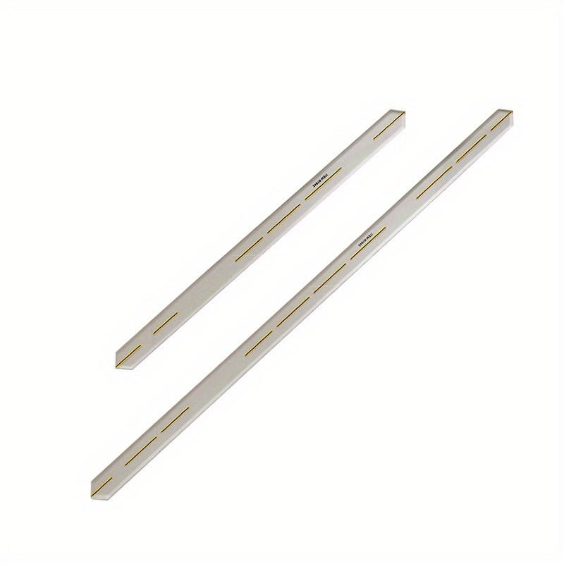 Image of 2pcs Quarter Inch Seam Markers #r7845 8-inch & 12 -inch Quilting Rulers Sewing Accessories And Tools