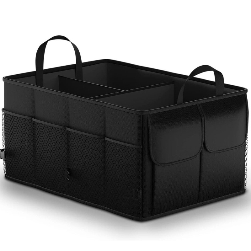 

Portable Foldable Heavy Duty Car Boot Organiser - Large Capacity Storage Bag For Car And Home Use