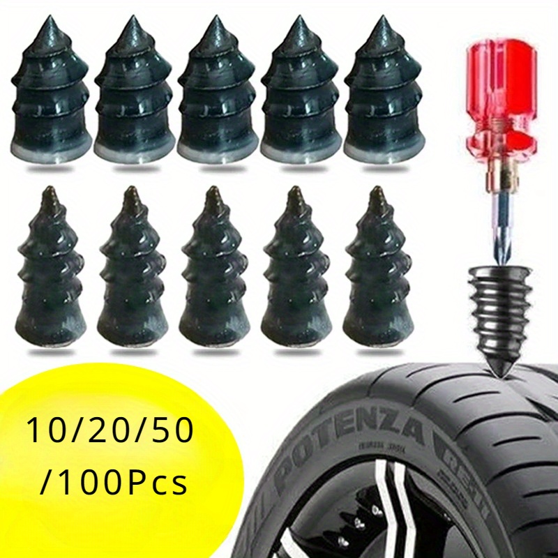 

10/20/40/50/100pcs Tire Puncture For Car Motorcycle Tyre Repairing Metal Set Accessories