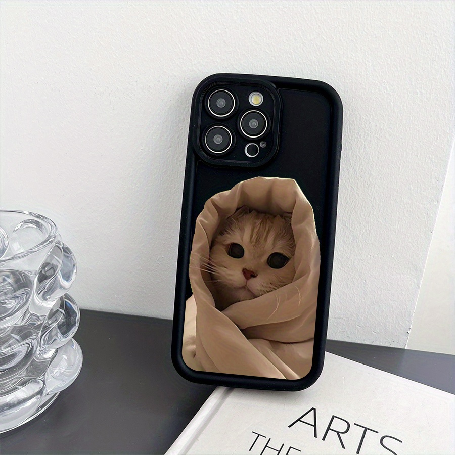 

Cozy Kitty Phone Case: Perfect For Iphone 15 Plus/14 Pro Max/13/12/11/7 Plus/8/se2 - Adorable And Protective!