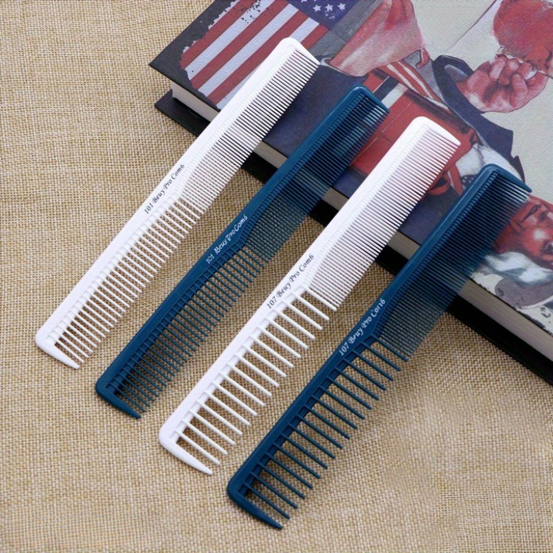 

Professional Hair Cutting Comb Non-static Flat Head Cutter Comb Fine Tooth Haircut Brush Salon Tools Barber Hair Accessories