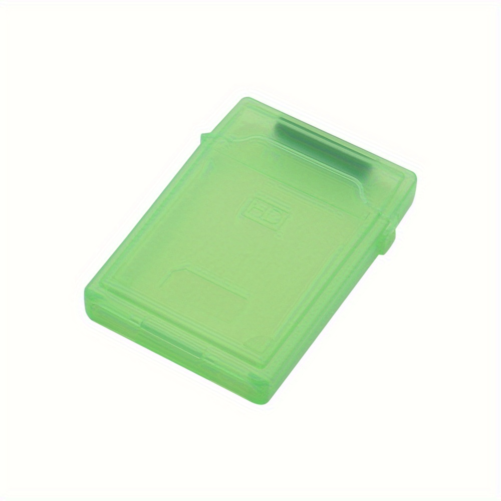 

2.5 Inch Hard Drive Protective Case, Green Solid State Drive Storage Box, Laptop Hdd Plastic Protection Sleeve Box, Other Plastic Material - Set Of 1