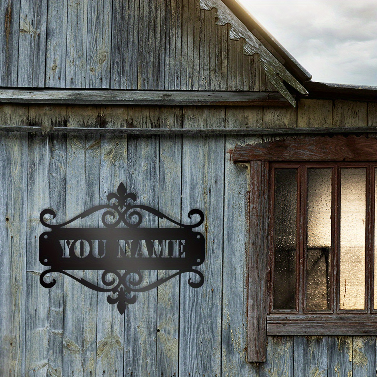 

1pc Custom Horse Name Plate Sign, Artistic Decor Metal Stall Sign For Horse, Personalized Wall Decor For Barn Outdoors, Equestrian Farm Sign