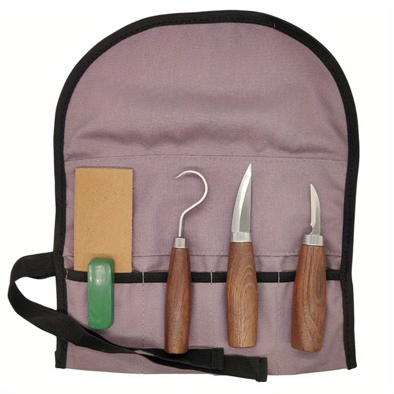 

6-piece Wood Whittling & Carving Kit With Basswood Blocks - Perfect Gift For Beginners, Adults & Kids