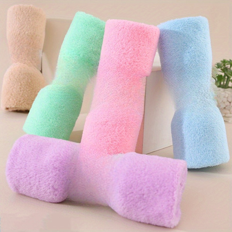 

5-pack High-density Coral Fleece Pet Towels - Absorbent, Non-linting Mats For All Animals, Made Of Polyester Fiber