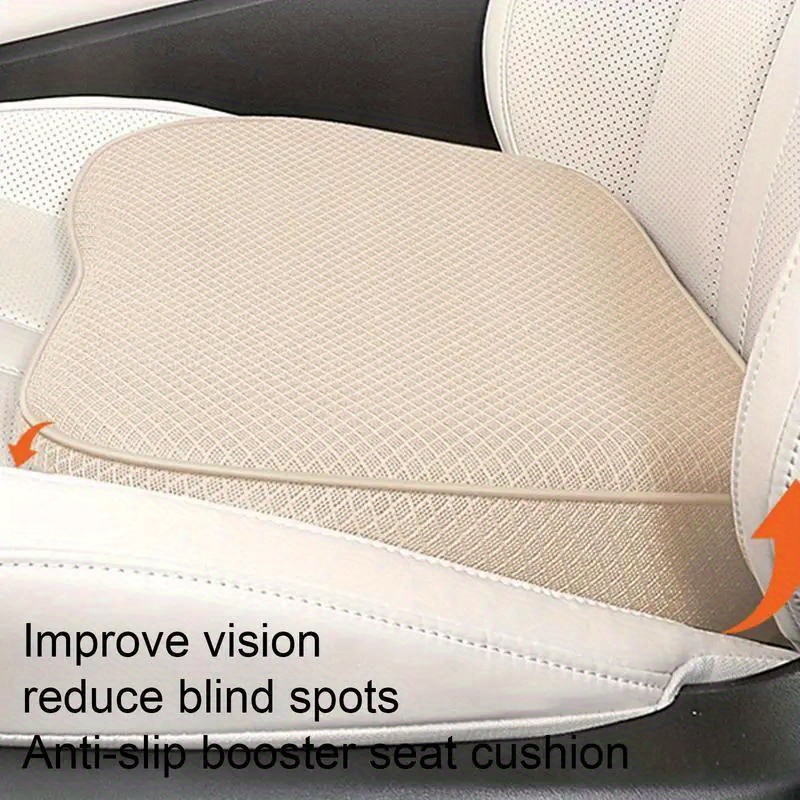 car booster seat cushion heightening height boost mat breathable portable car seat pad long   driving auto supplies 0