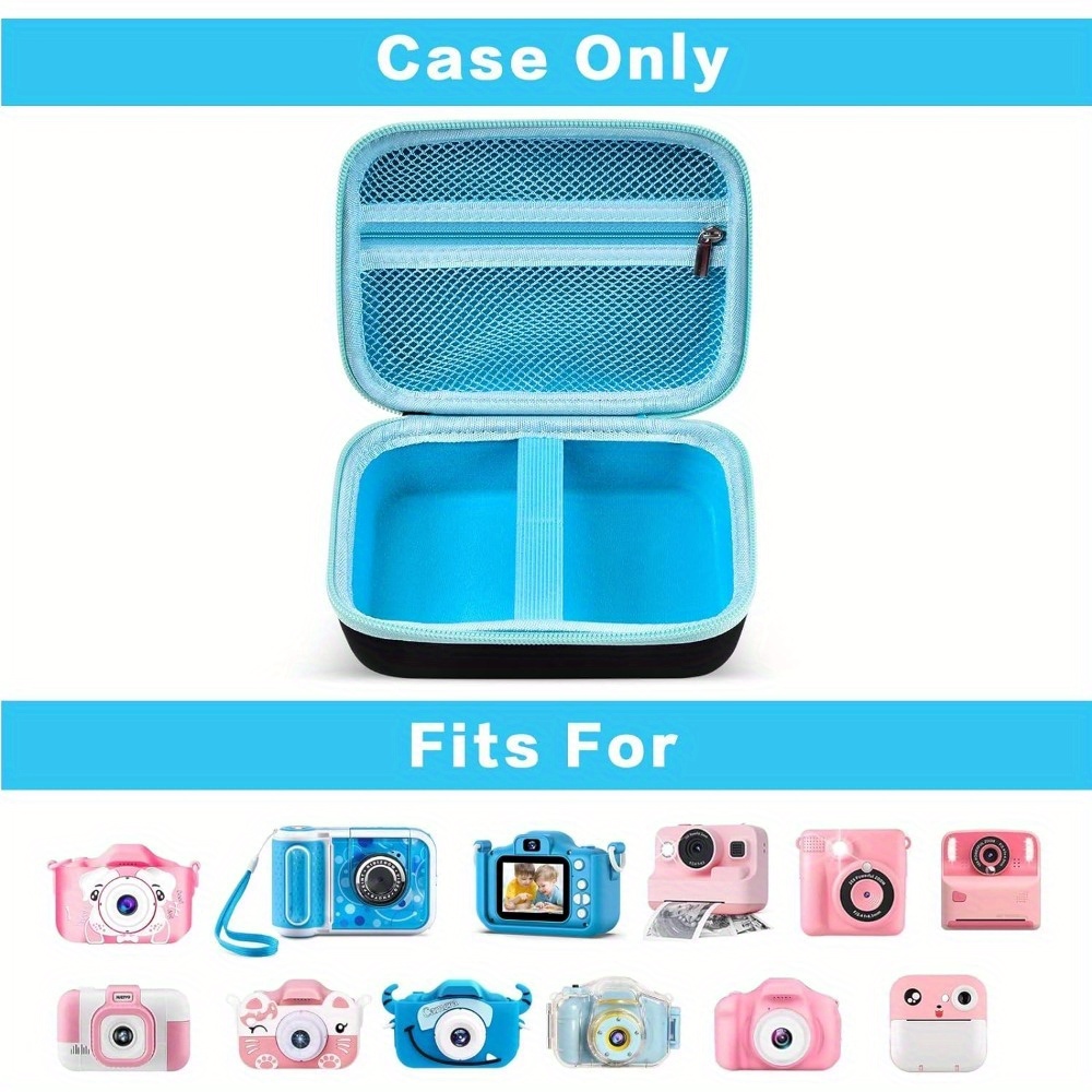 

Kids Camera Case For /creator Cam/for /for /for /for Wpz2 Waterproof Camera, Toddler Instant Cameras Travel Storage - Box Only (black)