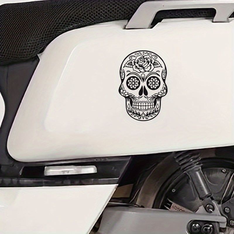 Car Side Decal Scull