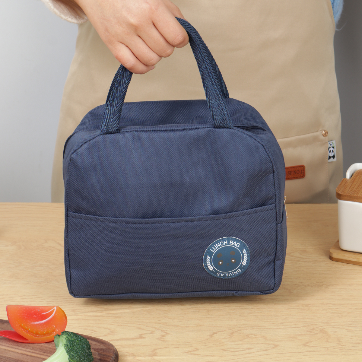 

1pc-cartoon Insulated Lunch Bag, Thickened Aluminum Foil Student Tote Lunch Bag Insulated Lunch Bag Lunch Bag