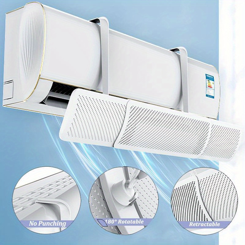   portable air conditioner deflector wall mounted windshield for cool   details 0