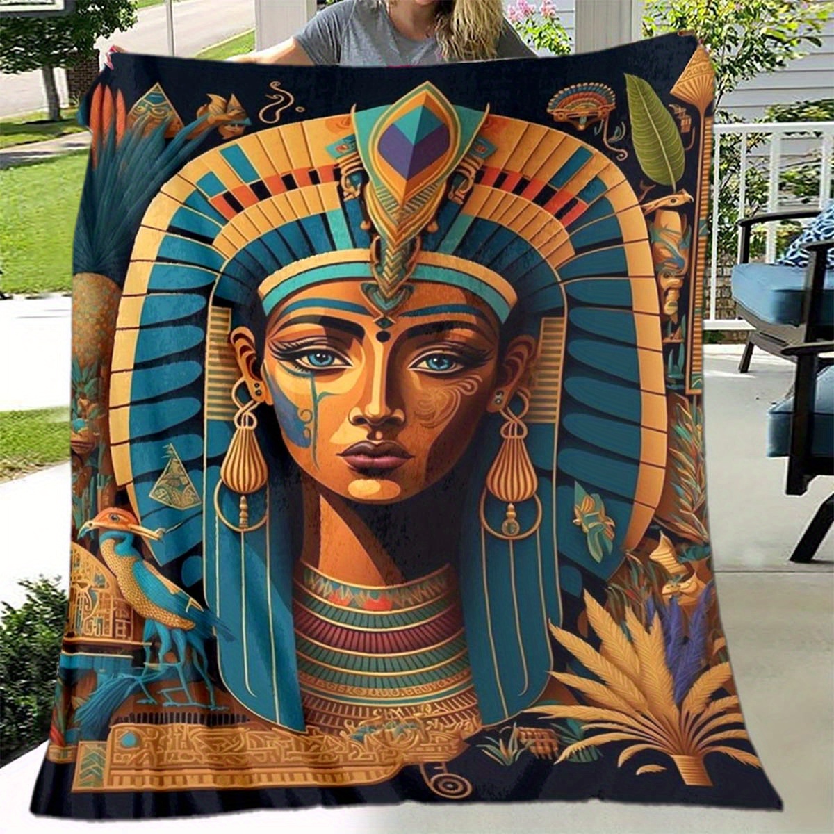 

- Blanket - For Sofa, Bed, , - Polyester, Size