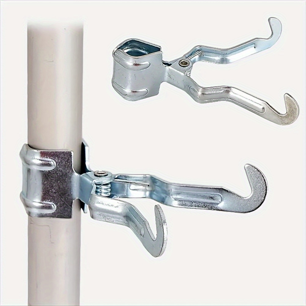 

1pc Versatile & Durable Camping Clip: Metal Light & Accessory Hanging Hook For Outdoor Convenience & Enhanced Experience