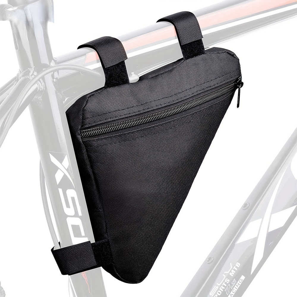 

Sac de cadre triangulaire pour vélos qui un déverrouillage rapide, facilitant le rangement et l' aux objets tout en assurant une conduite organisée.