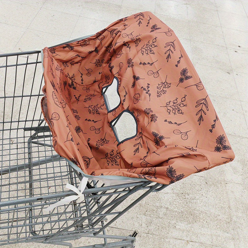 Portable Dustproof Shopping Cart Seat Cover, Shopping Cart Seat Cushion, High Chair Cover details 0