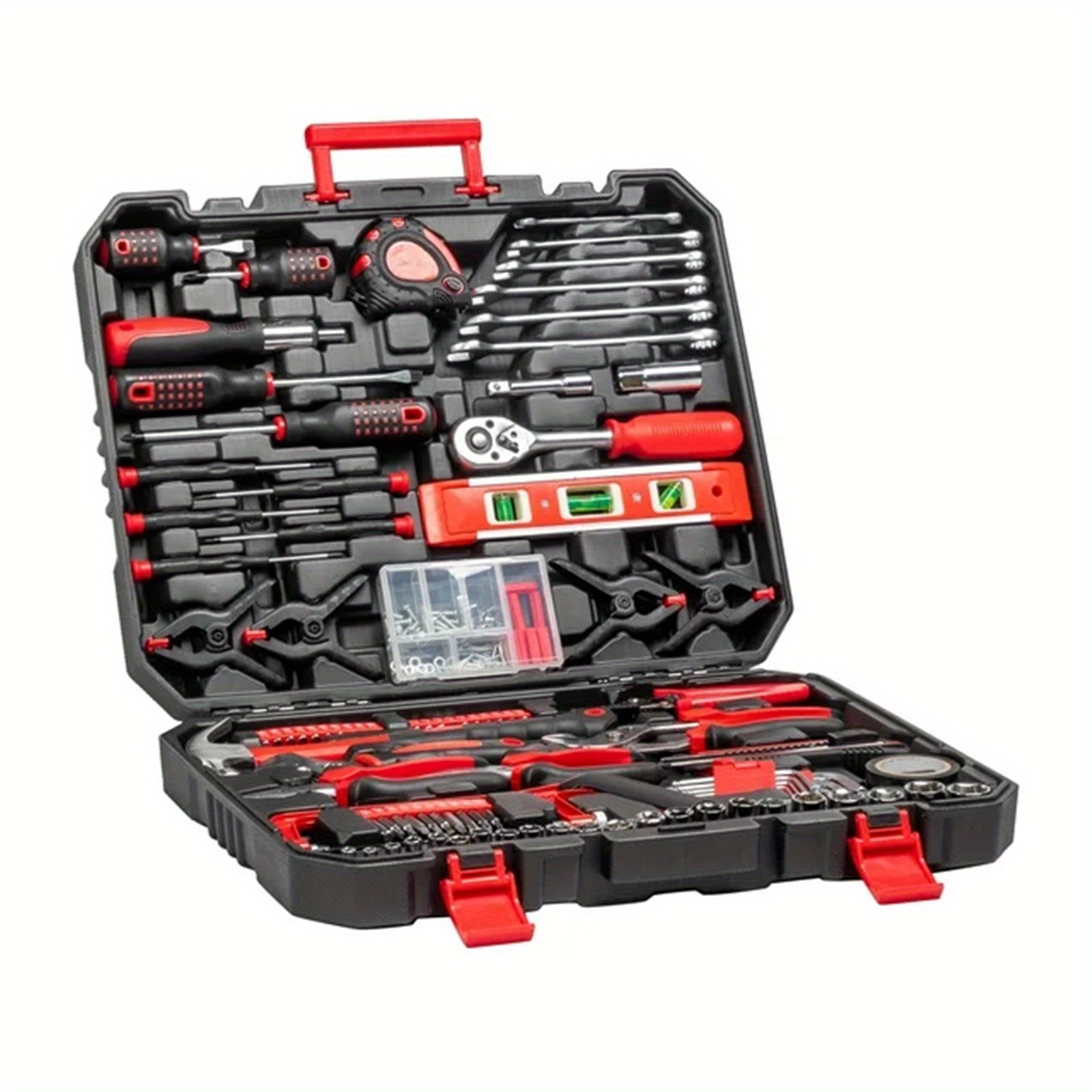 

198pcs Stainless Steel Tool Set With Case - , Fit For Diy Enthusiasts, Ideal Gift For Labor Day, Christmas, Father's Day