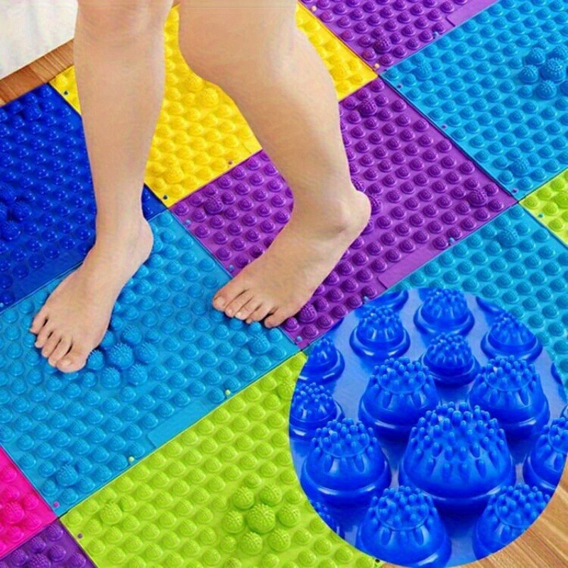 

Shiatsu Foot Massage Pad - Durable, Soft & Hard Pressure Points For Relaxing Toe Therapy Foot Massager Leg Massager