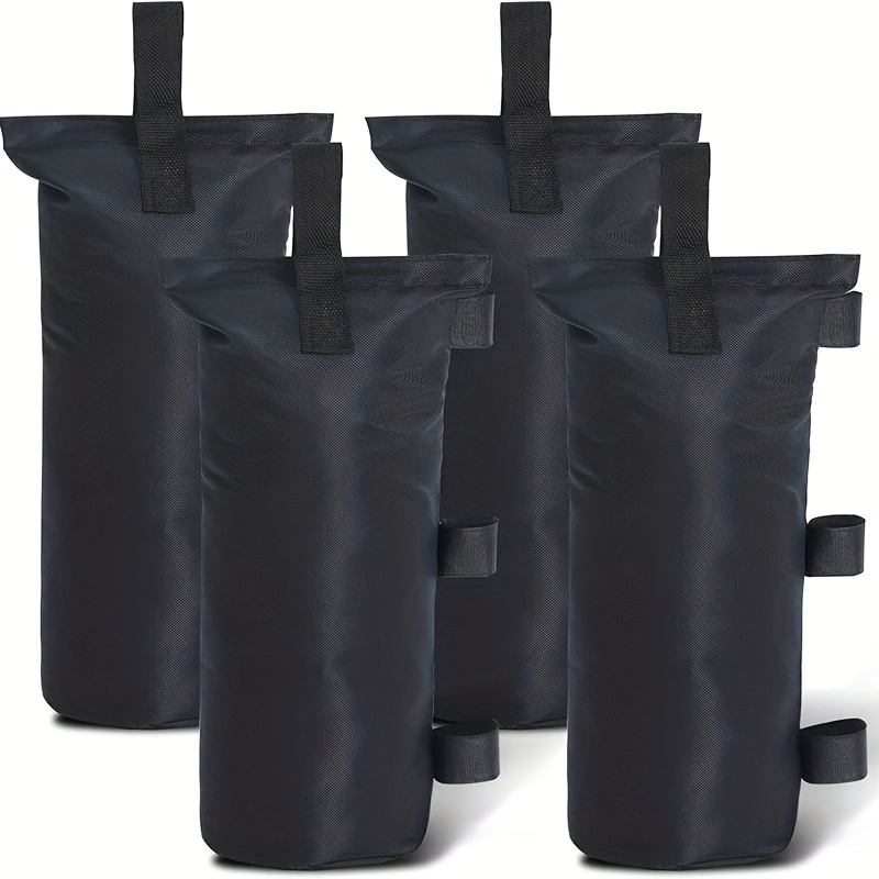 

4pcs Heavy-duty Pop-up Weight Bags - Tent Anchors For Outdoor Events, & Portable Design