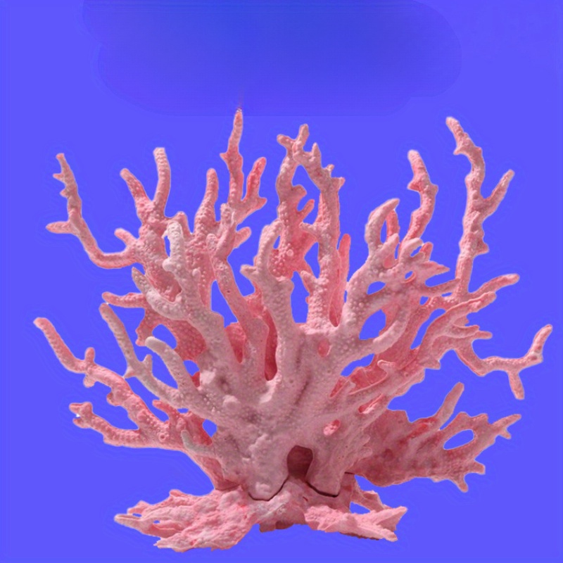 

Vibrant Artificial - 1pc Resin & Soft Plastic Aquarium Decor, Ocean-inspired Fish Tank Ornament