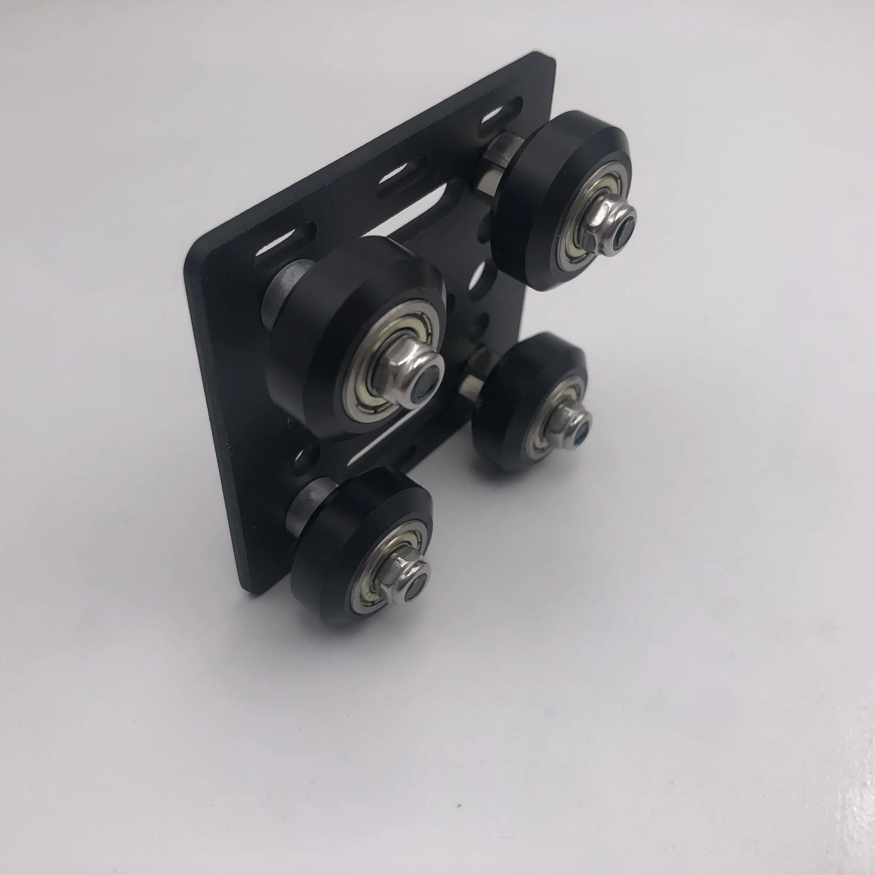 -openbuildd Aluminum 3d Printer Pulley Set - Special Slide Plate For Profiles, Compatible With 2020/2040 Series