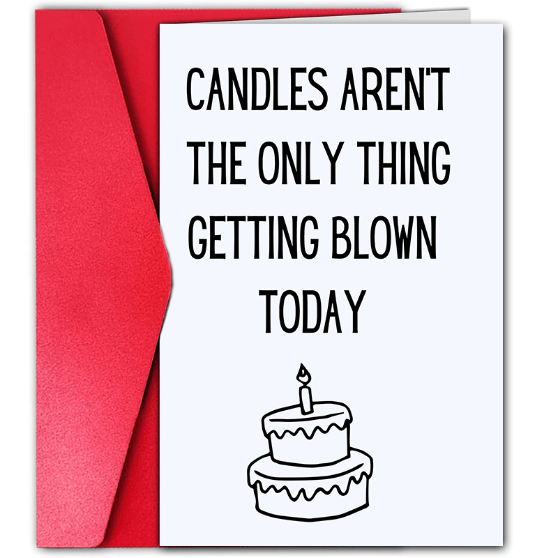 

1pc, Dirty Love Birthday Card For Him, Raunchy Birthday Card For Husband, Boyfriend Birthday Card, Love Birthday Card, Raunchy Birthday Gifts